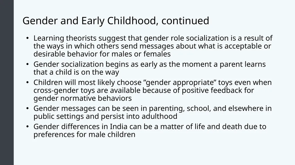 Lifespan Development Module # 5: Early Childhood - slide 28 of 38