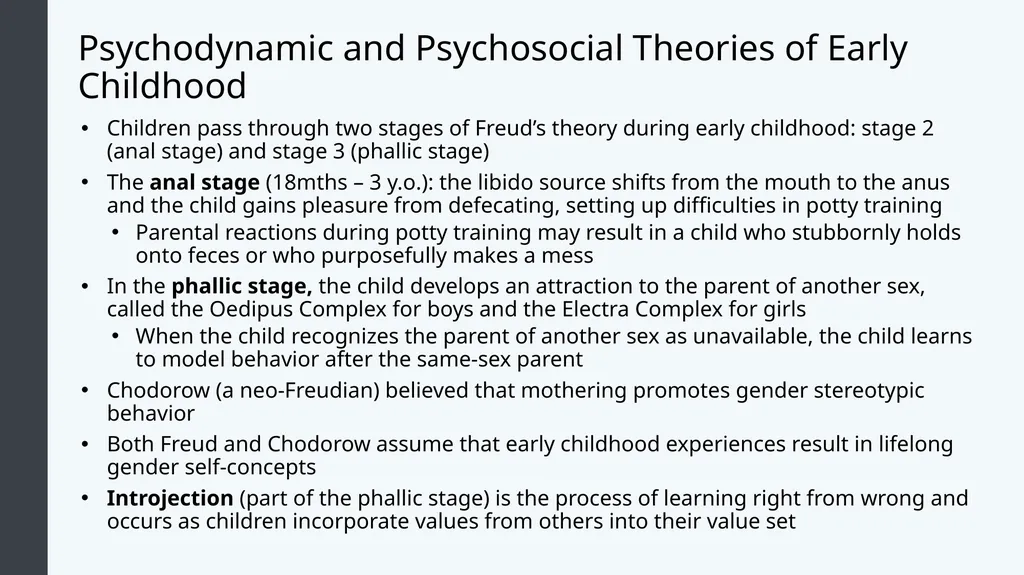 Lifespan Development Module # 5: Early Childhood - slide 24 of 38