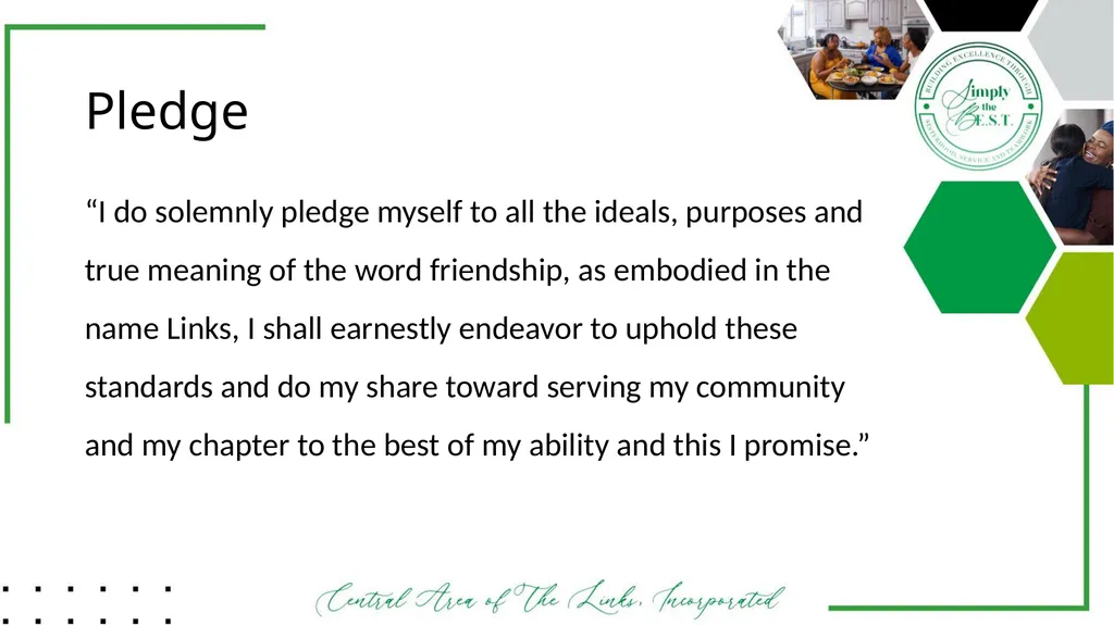 Minneapolis-St. Paul Chapter The Links, - slide 5 of 28