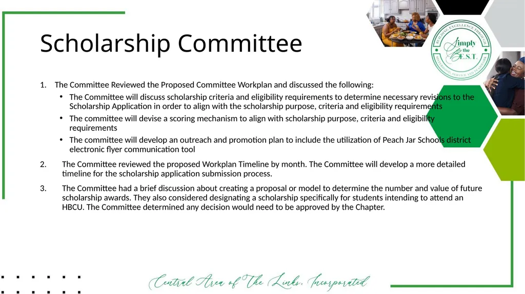 Minneapolis-St. Paul Chapter The Links, - slide 22 of 28