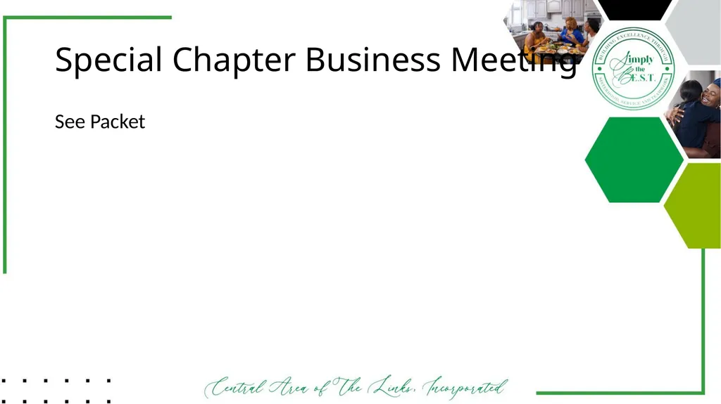 Minneapolis-St. Paul Chapter The Links, - slide 24 of 28