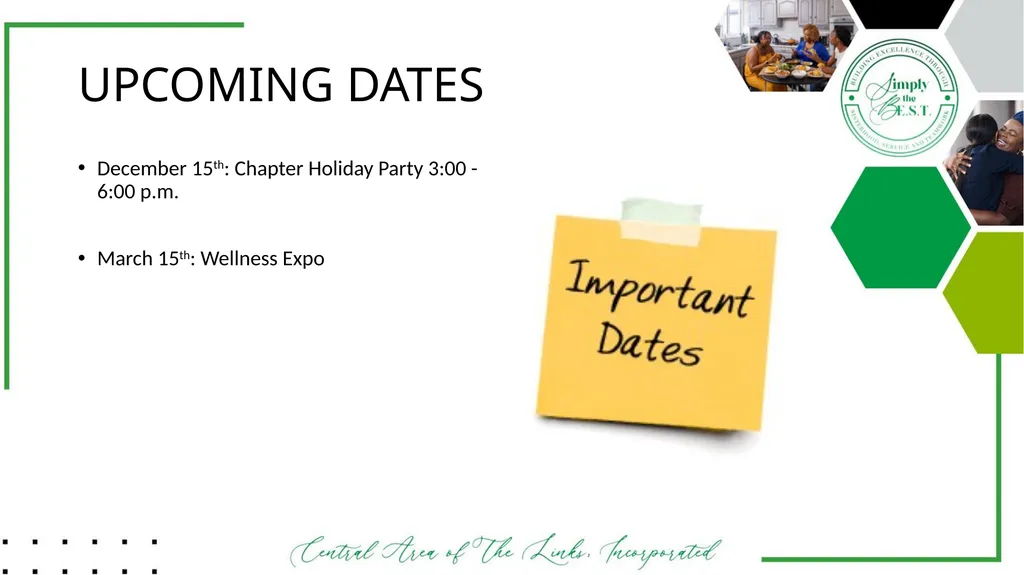 Minneapolis-St. Paul Chapter The Links, - slide 25 of 28