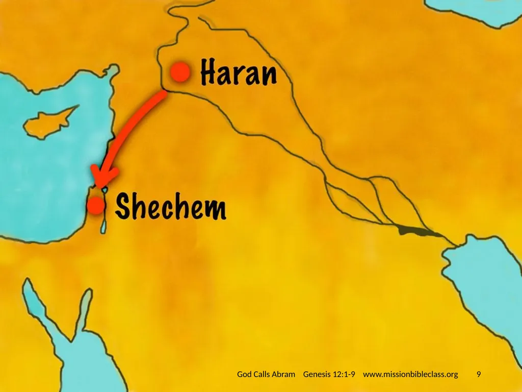 www.missionbibleclass.org ‹#› God Calls Abram - slide 9 of 14