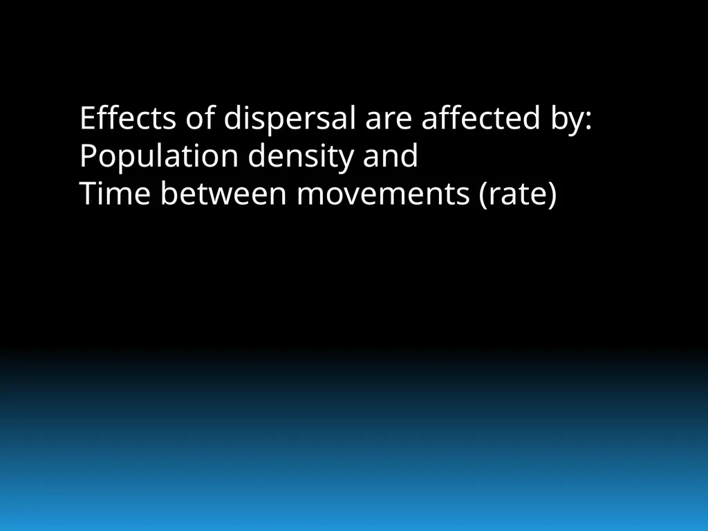 ENVIRONMENTAL STUDIES POPULATION ECOLOGY - slide 20 of 43