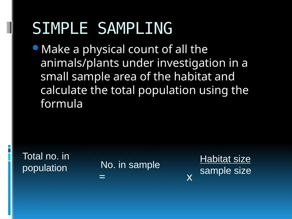 ENVIRONMENTAL STUDIES POPULATION ECOLOGY - slide 39 of 43