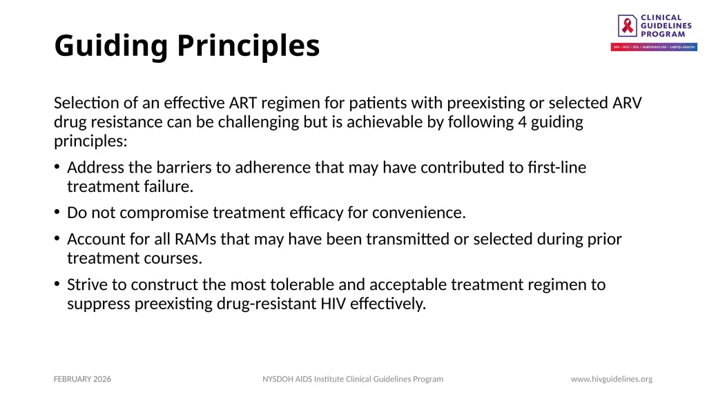 Second-Line ART After Treatment Failure or for - slide 9 of 25