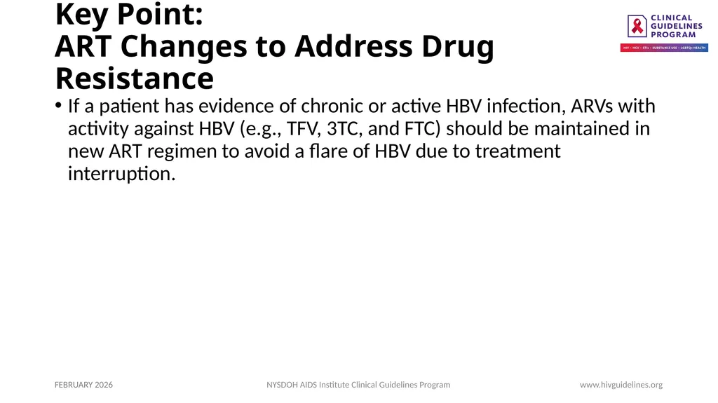 Second-Line ART After Treatment Failure or for - slide 10 of 25