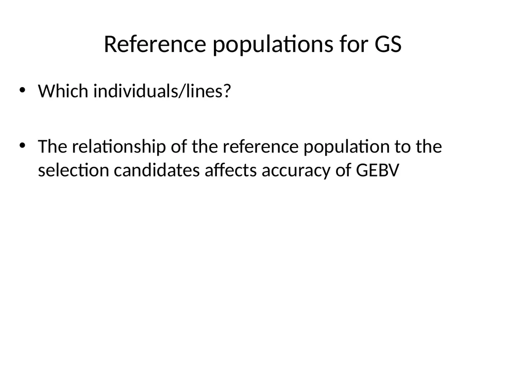 Best linear unbiased prediction Slide courtesy: - slide 13 of 31