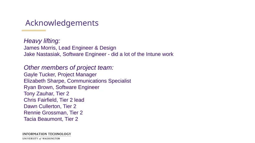 Autopilot for New Computers Brian Arkills, - slide 31 of 33