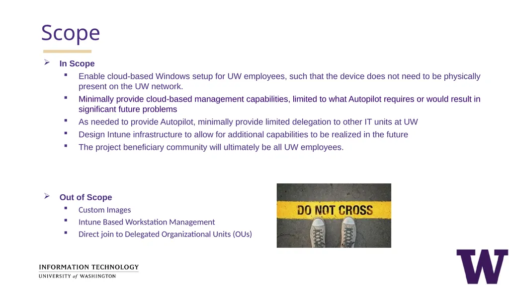 Autopilot for New Computers Brian Arkills, - slide 5 of 33