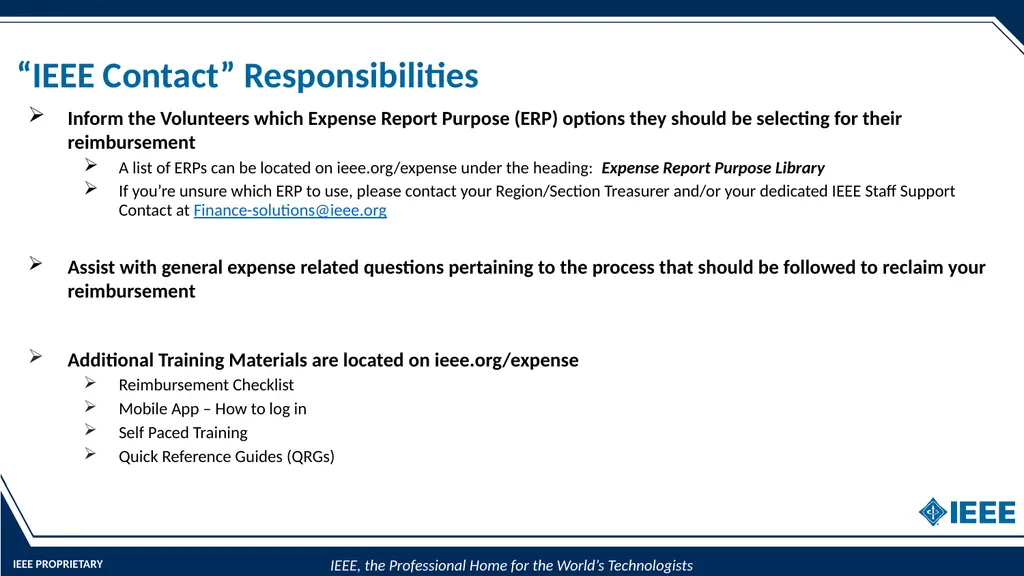 2024 MGA Treasurer Training NextGen Expense - slide 6 of 47