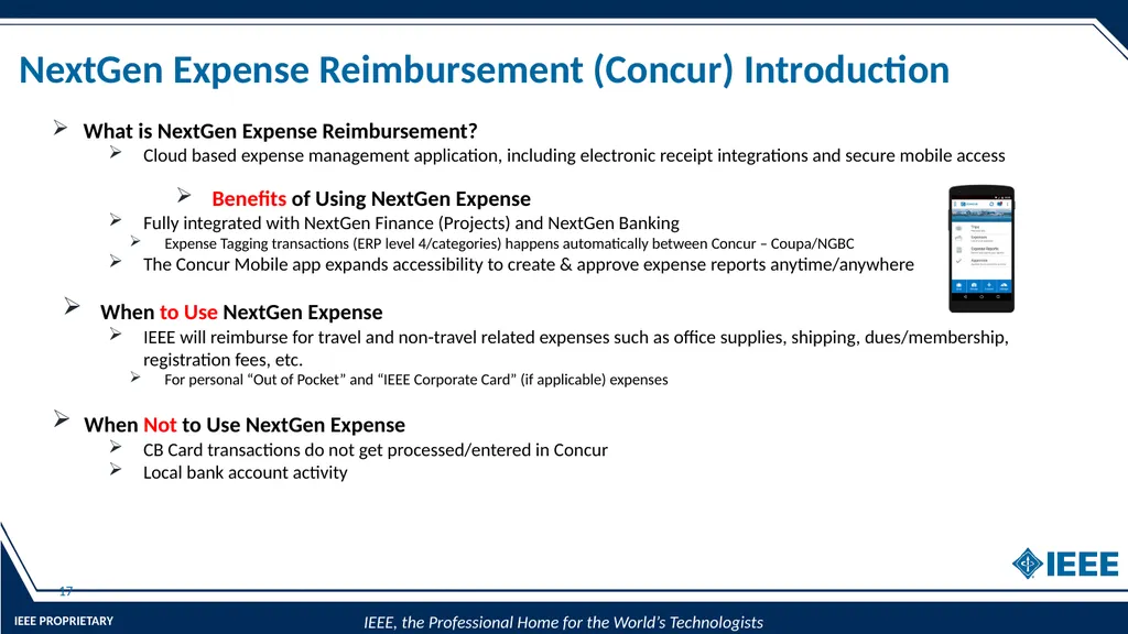2024 MGA Treasurer Training NextGen Expense - slide 17 of 47