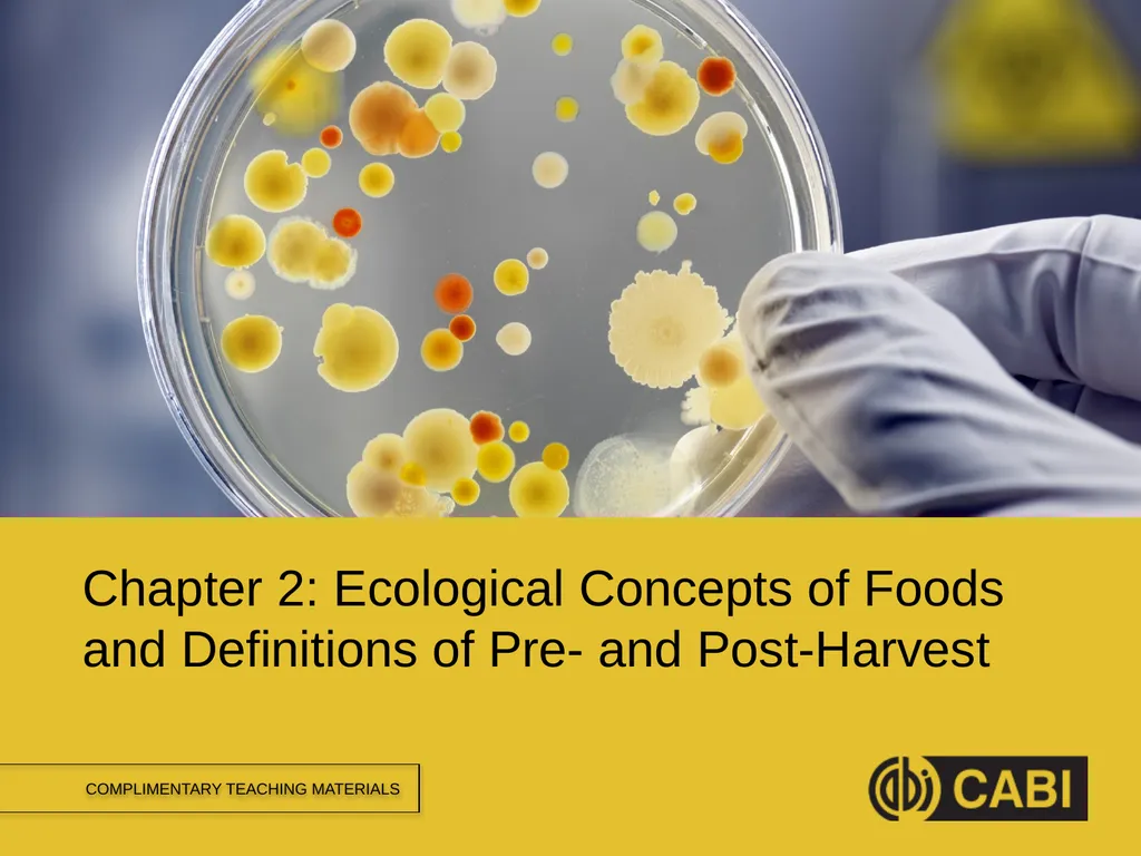 MICROBIAL FOOD SAFETY A FOOD SYSTEMS APPROACH - slide 2 of 12