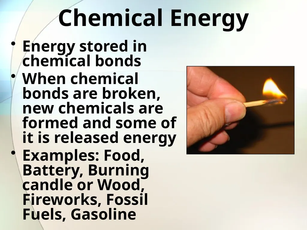 Identify all the forms of energy you see in the - slide 17 of 54