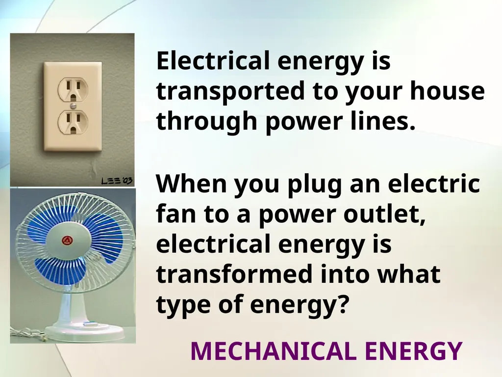 Identify all the forms of energy you see in the - slide 20 of 54