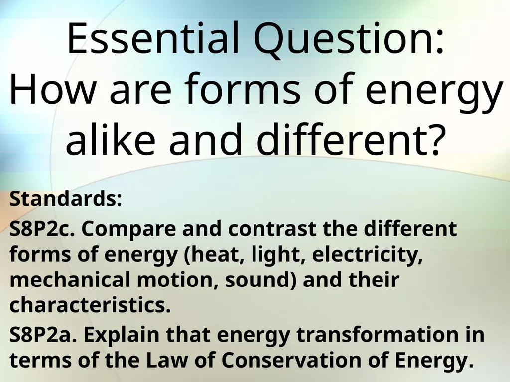 Identify all the forms of energy you see in the - slide 2 of 54