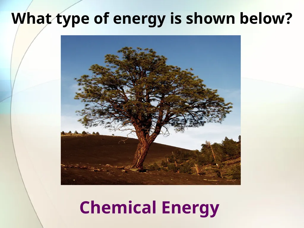 Identify all the forms of energy you see in the - slide 21 of 54