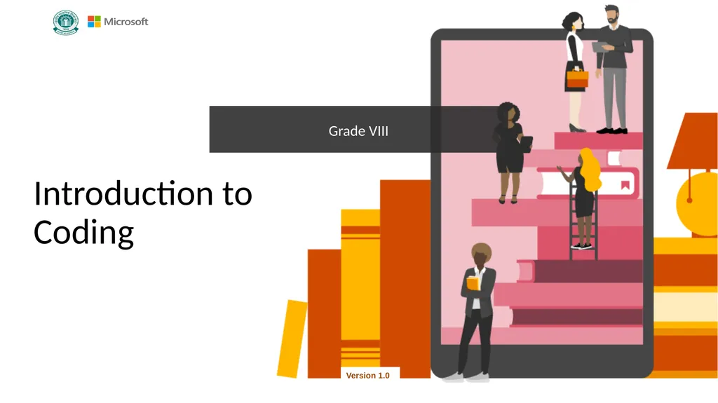 Introduction to Coding Grade VIII Version 1.0 - slide 1 of 44