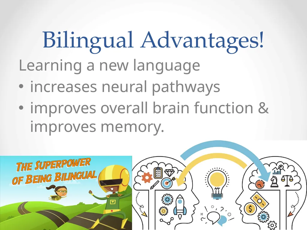 Why German? Bilingual Advantages! Learning a new - slide 2 of 23