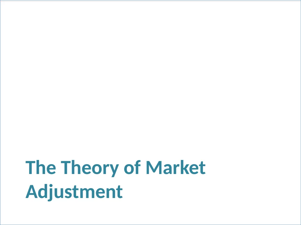 Supply and Demand Chapter 4 © Dünhaupt, Dullien, - slide 17 of 35