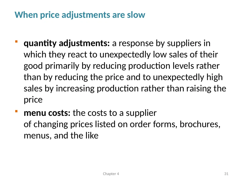 Supply and Demand Chapter 4 © Dünhaupt, Dullien, - slide 31 of 35