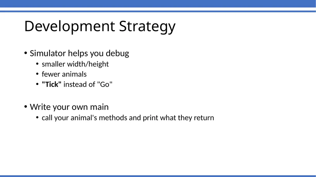 CSc 110, Autumn 2016 Lecture 32: Critters Adapted - slide 5 of 8