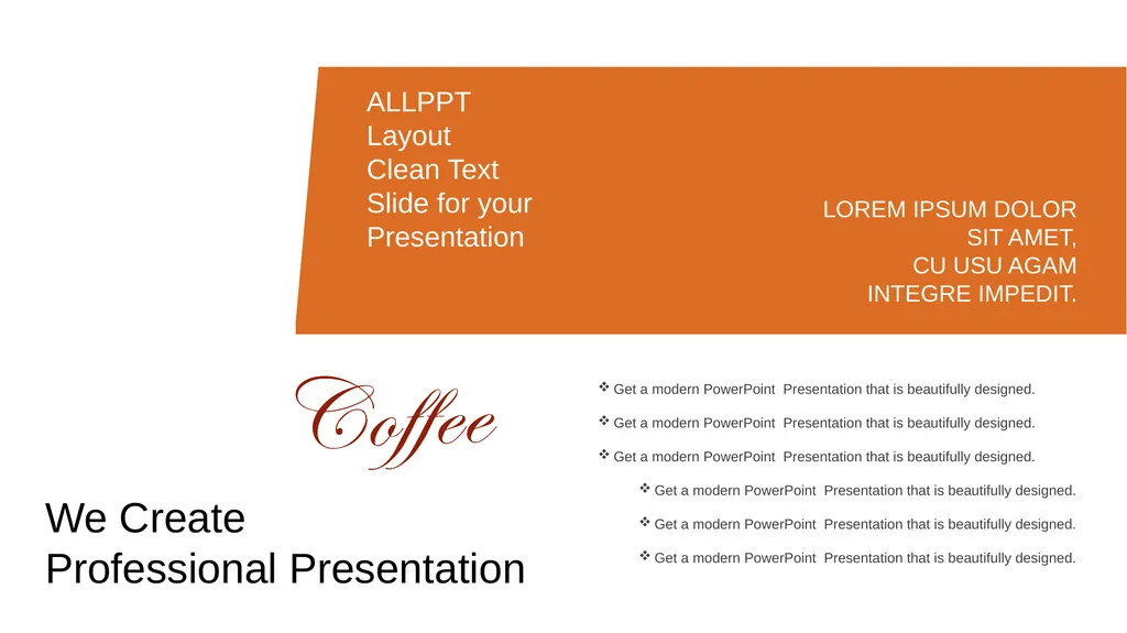 Agenda Style ALLPPT Layout Clean Text Slide for - slide 38 of 48