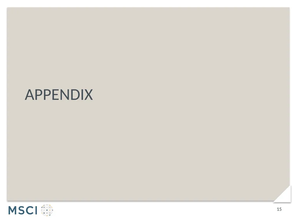Consultation on implementation of 2018 GICS - slide 15 of 25