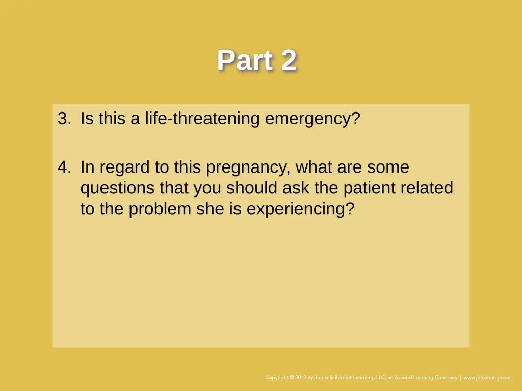 Case Study Chapter 25 Gynecologic Emergencies Your - slide 5 of 10