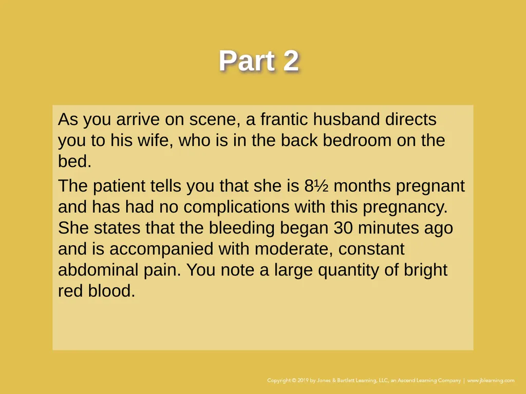 Case Study Chapter 25 Gynecologic Emergencies Your - slide 4 of 10