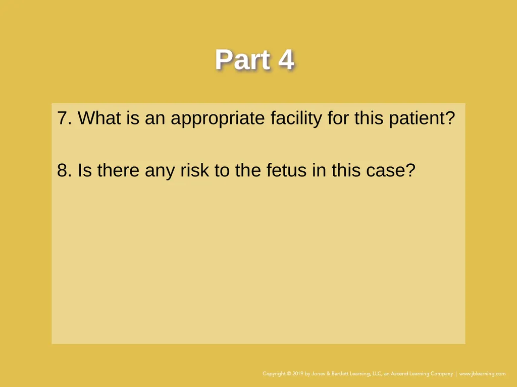 Case Study Chapter 25 Gynecologic Emergencies Your - slide 9 of 10