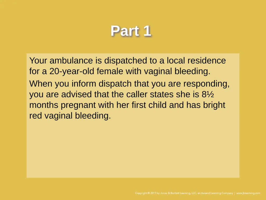 Case Study Chapter 25 Gynecologic Emergencies Your - slide 2 of 10