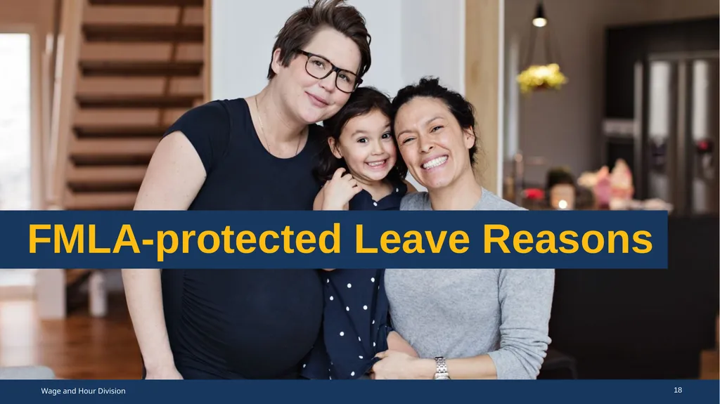 Family Medical Leave Act The Family and Medical - slide 18 of 64