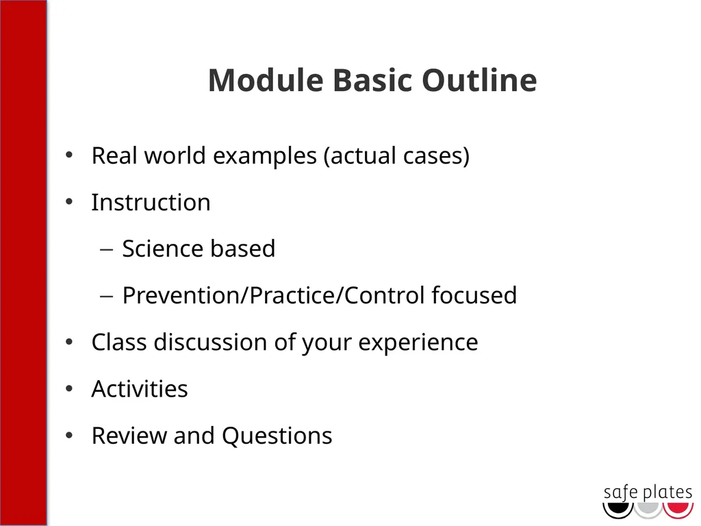 INTRODUCTION Course Outline 12 Lessons and Review - slide 3 of 34