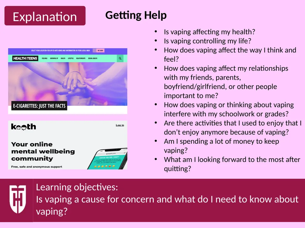 Making an Informed Choice How does this assembly - slide 9 of 10