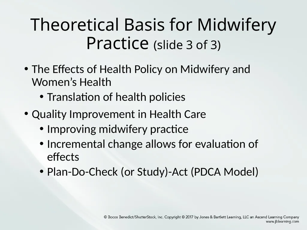 Chapter One: Essential Midwifery Practice - slide 4 of 13