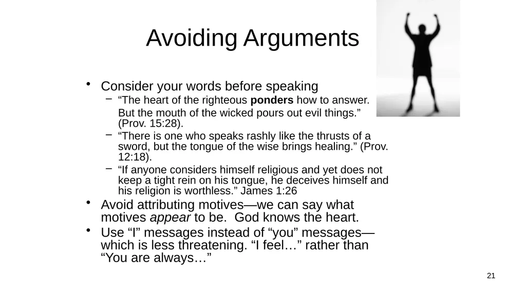 1 Marriage Communication: Jim Sutherland, Ph.D. - slide 21 of 38
