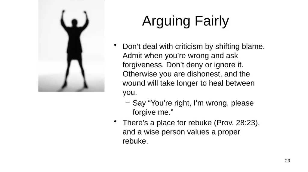 1 Marriage Communication: Jim Sutherland, Ph.D. - slide 23 of 38