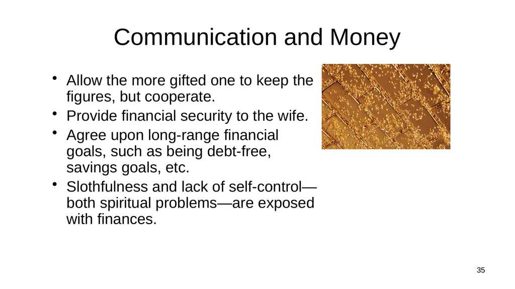 1 Marriage Communication: Jim Sutherland, Ph.D. - slide 35 of 38
