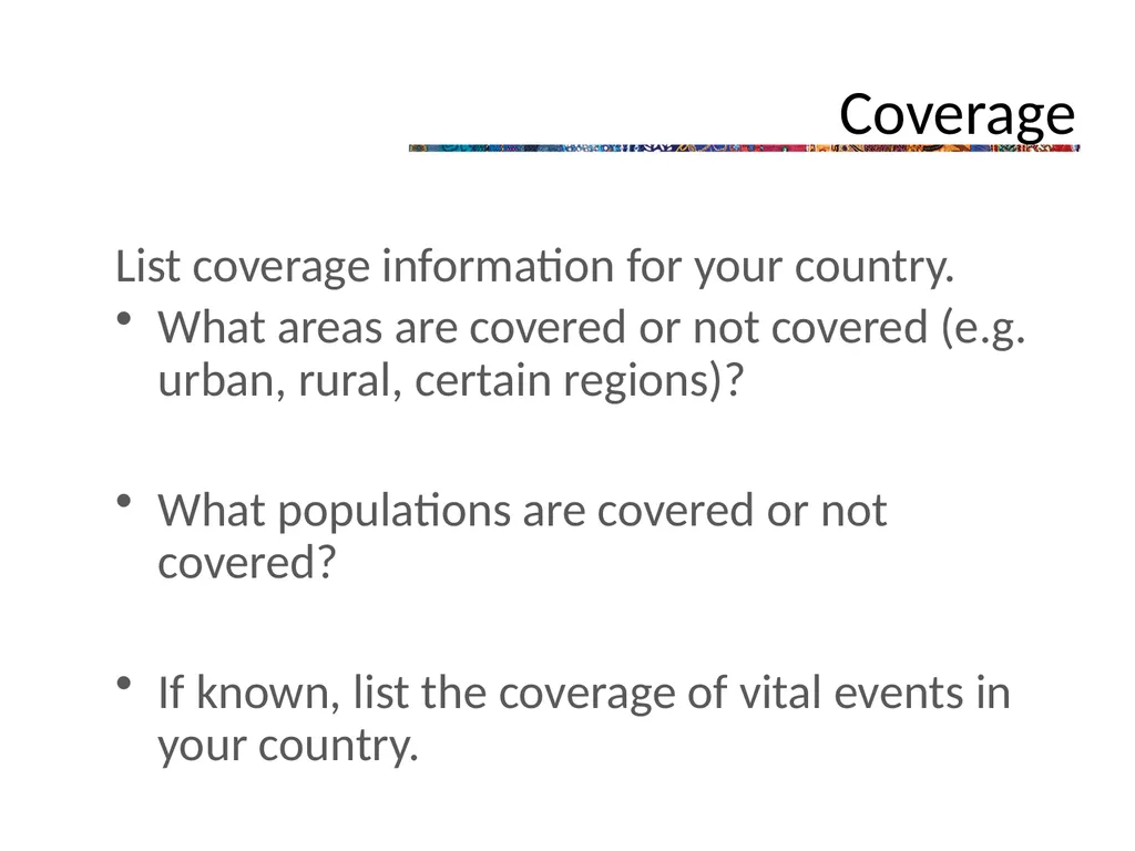The Civil Registration and Vital Statistics System - slide 11 of 16