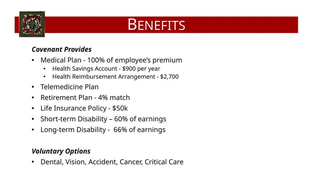 Human Resources The Covenant School 2026-2027 The - slide 10 of 17