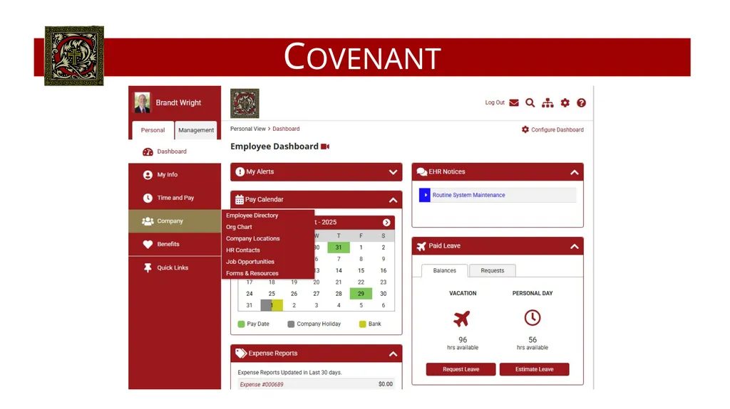 Human Resources The Covenant School 2026-2027 The - slide 8 of 17