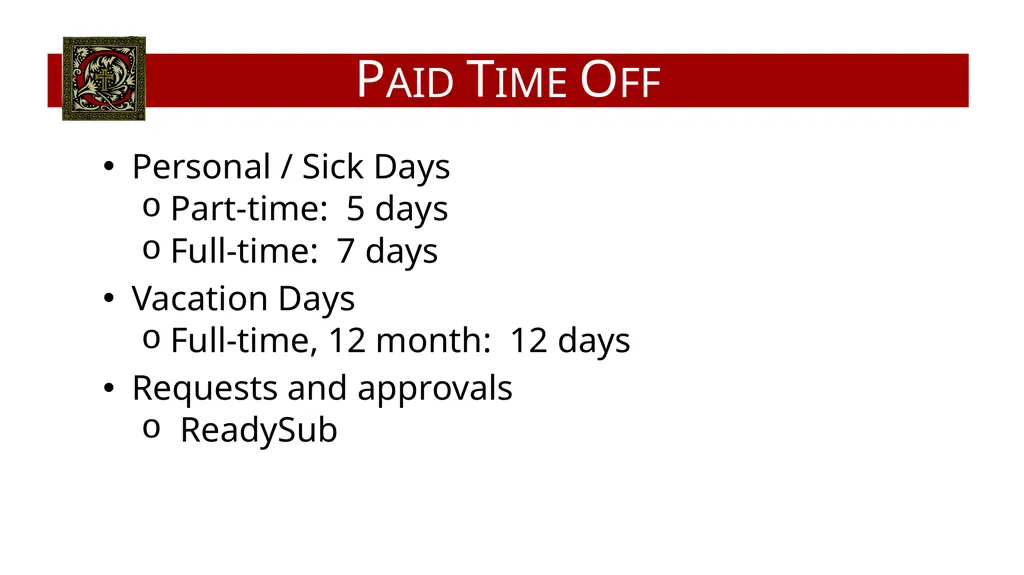 Human Resources The Covenant School 2026-2027 The - slide 14 of 17