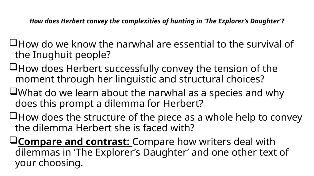 The Explorer’s Daughter by Kari Herbert How does - slide 3 of 5