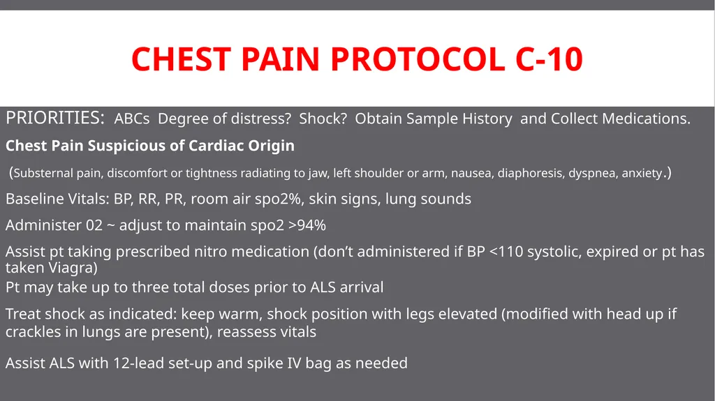 SCFD EMS CIRCULATORY EMERGENCIES Updated 03/2017 - slide 7 of 14