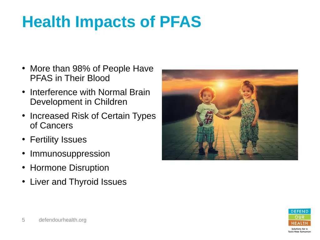 PFAS Contamination of Land and Water PFAS in Maine - slide 5 of 14