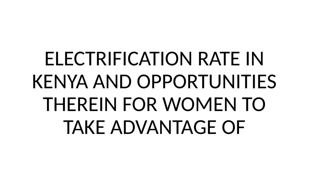 Eng. Sarah Mbwaya Kenya country chair -African - slide 2 of 8