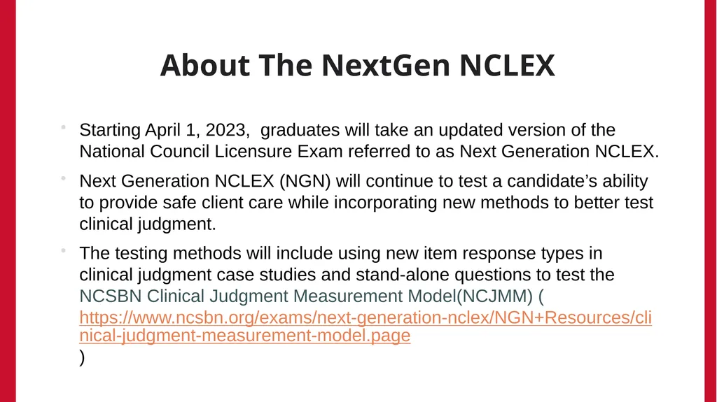 Using the Maryland NextGen Test Bank For Faculty - slide 4 of 50