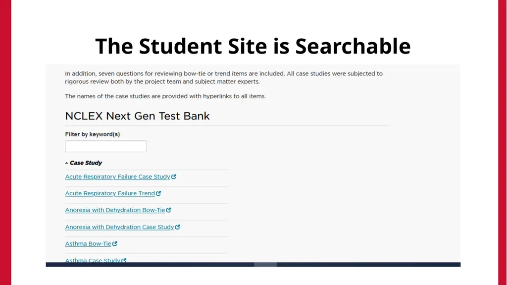Using the Maryland NextGen Test Bank For Faculty - slide 36 of 50