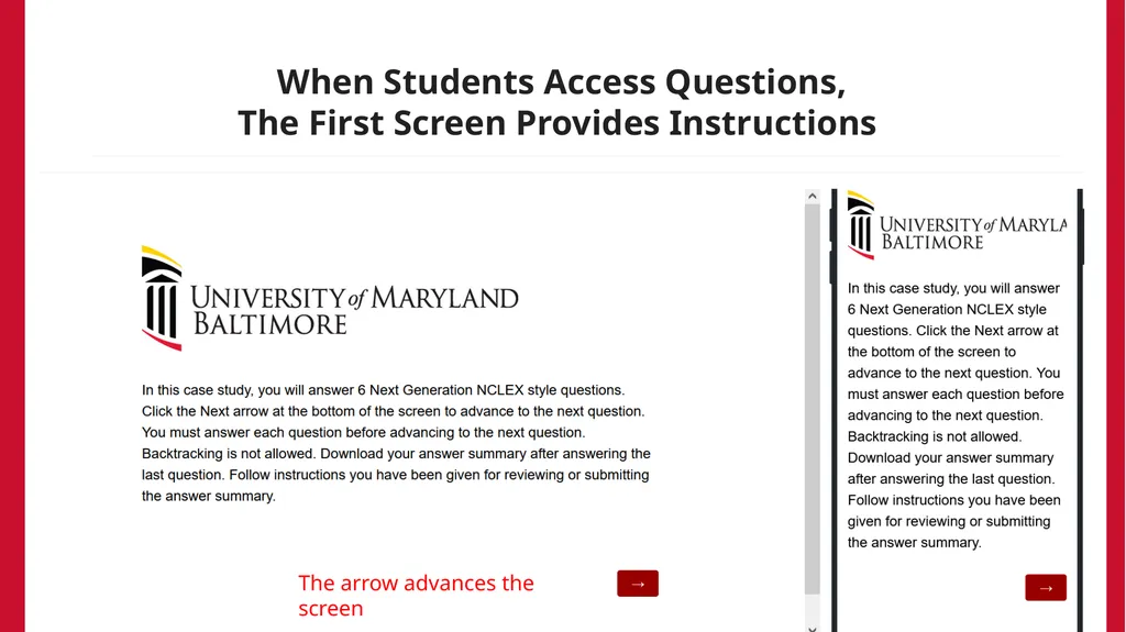 Using the Maryland NextGen Test Bank For Faculty - slide 37 of 50